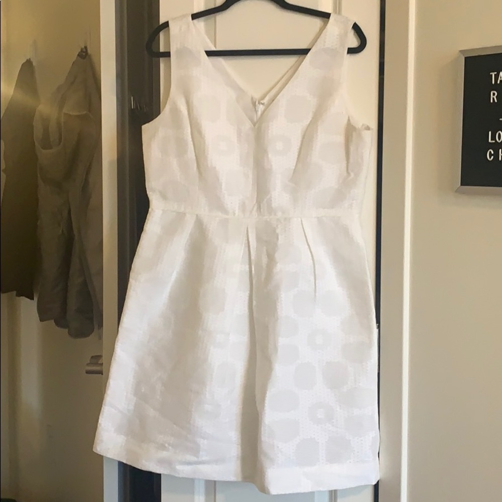 J. Crew Factory White Dress